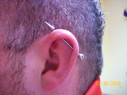 Custom Ear Piercing